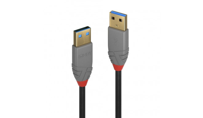 USB 3.0 kaabel A - A 3.0m, ANTHRA