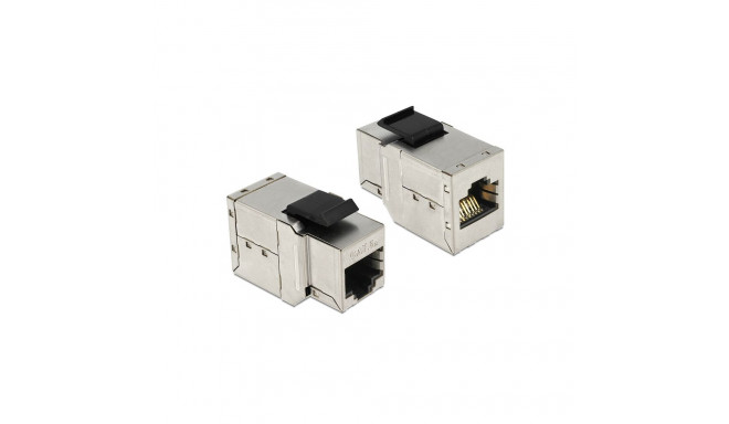 Delock Keystone Module RJ45 jack > RJ45 jack Cat6a