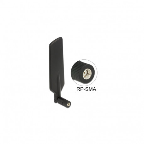 Ringantenn: 1-4 dBi LTE, Bluetooth,GSM, UMTS, WLAN Dualband, ZigBee, Z-Wave, sisetingimustele, rp-sm