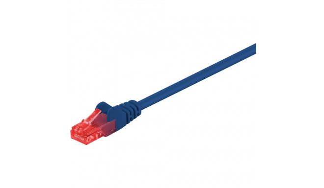Võrgukaabel Cat6 UTP 0.25m, sinine, CCA