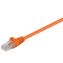 Goobay võrgukaabel Cat5e UTP CCA 0.25m, oranž