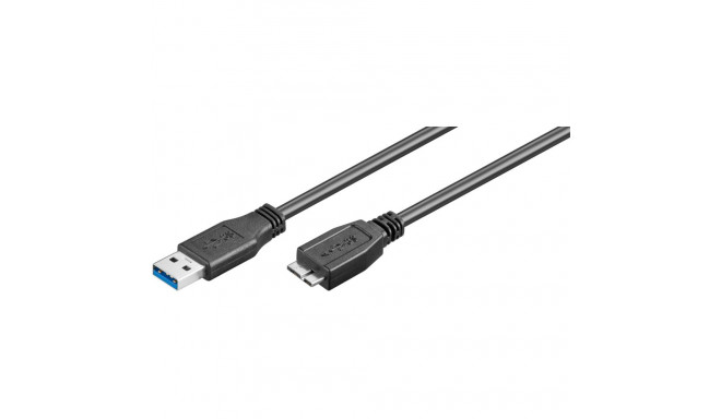 USB 3.0 Micro-B 180 black 1.8m