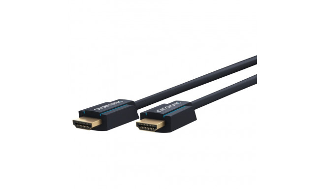 HDMI kaabel 20.0m + Ethernet, 4K 3840x2160@60Hz, OFC, topeltvarjega, tumesinine
