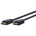 HDMI kaabel 5.0m + Ethernet, 4K 3840x2160@60Hz, OFC, topeltvarjega, tumesinine