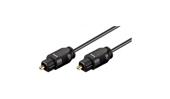 TosLink/SPDIF kaabel 5.0m, läbimõõt 2.2mm, must