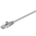 Cat5e Network cable, F/UTP 2xRJ45 plug outer shield: foil screened grey 5m