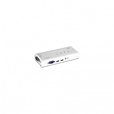 4-Port USB KVM Switch Kit with Audio
