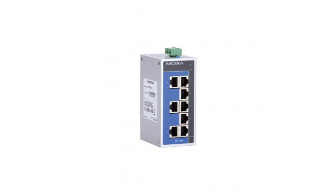 Switch: 8 x 10/100BaseT(X) ports, -10 kuni 60°C, mittemanageeritav DIN