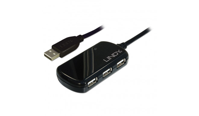 8m USB 2.0 Active Ext. Pro Hub USB A Male/4 x USB A Female