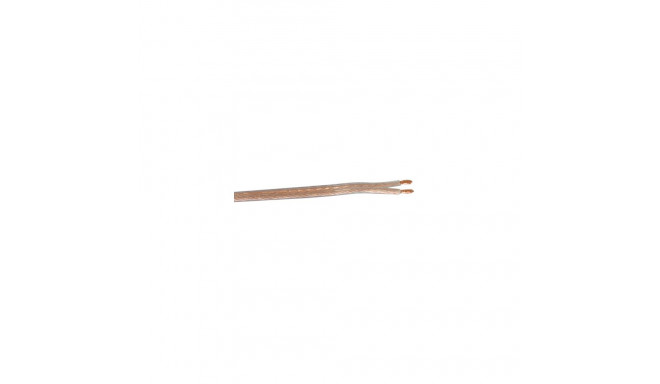 Kõlarikaabel 2x4mm2 läbipaistev CCA Eca 100m/rull