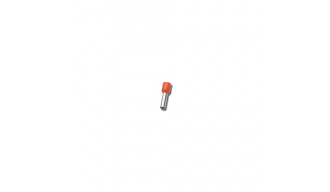 Juhtmehülss 1,50mm², isoleeritud, punane, L=8,0mm