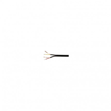 Mikrofonikaabel 2x0,14mm² eraldi spiraalvarje, must