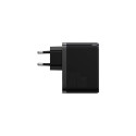 Baseus Travel Charger GaN5 Pro Quick wall charger C+U, PD3.0, QC4.0 +, AFC, 100W EU Black (CCGP09020