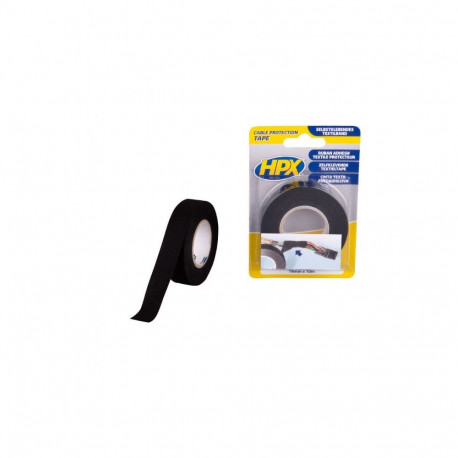 Tekstiilteip must 19mmx10m blister