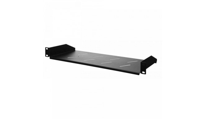 Stalflex Rack Shelf 19" 1U  170mm  Black RSF19-1U-170B