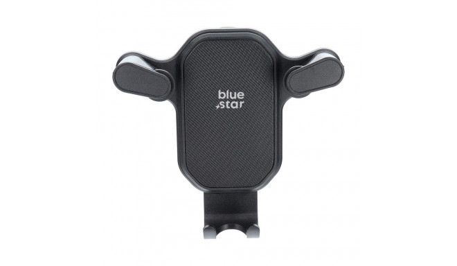 Gravity car phone holder Blue Star Triangular air vent black