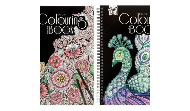 Värviraamat 50 lehte, 28 x 21 cm