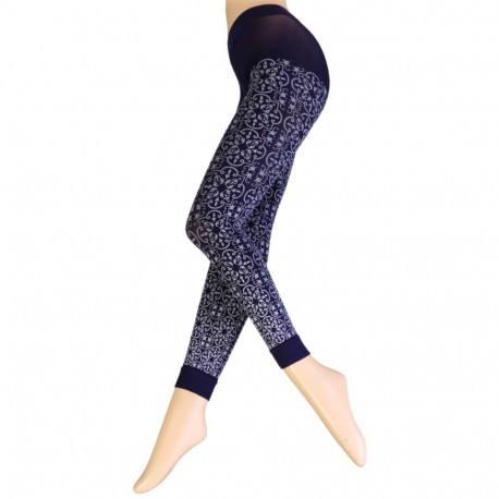 SOKISAHTEL ARTY tumesinised mustrilised retuusid 436