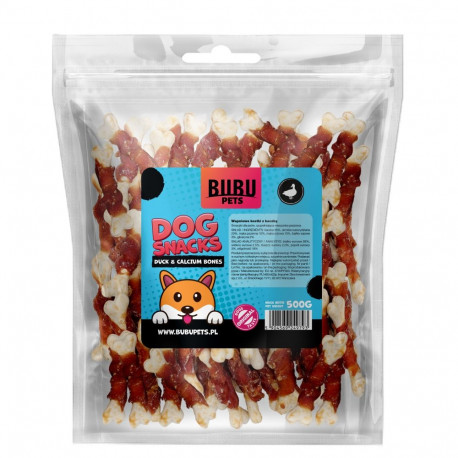 Bubu Pets duck wraps calcium bones 500g