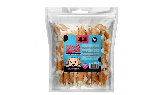Bubu Pets chicken wraps calcium bones 500g