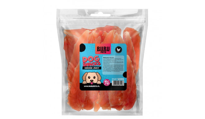 Bubu Pets chicken jerky 500g