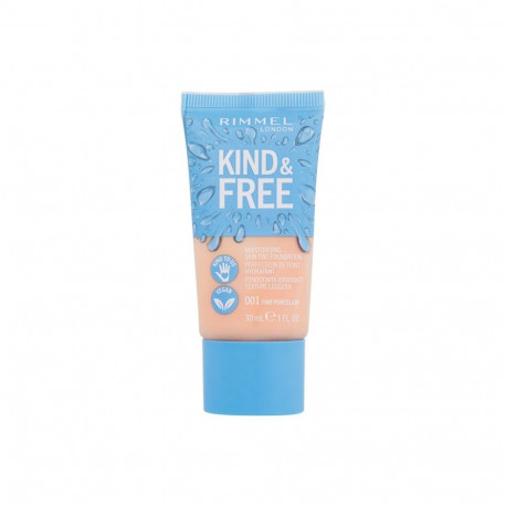 Rimmel London Kind & Free Skin Tint Foundation (30ml) (001 Fair Porcelain)