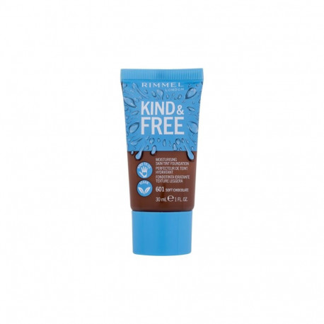 Rimmel London Kind & Free Skin Tint Foundation (30ml) (601 Soft Chocolate)