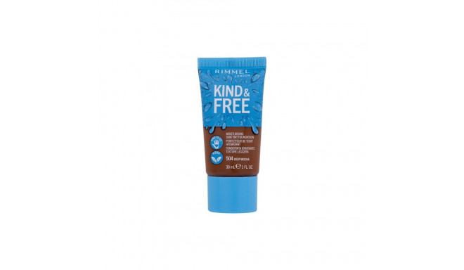 Rimmel London Kind & Free Skin Tint Foundation (30ml) (504 Deep Mocha)