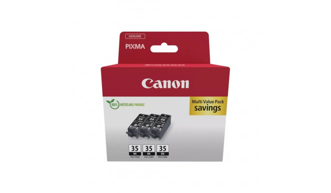 CANON PGI-35 tindikassett must kolmikpakend