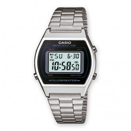Meeste Kell Casio B640WD-1AVEF Must Hõbedane (Ø 35 mm)