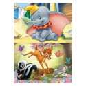 2-Puzzle Set Disney Dumbo & Bambi Educa 18079 Wood Children's 16 Pieces