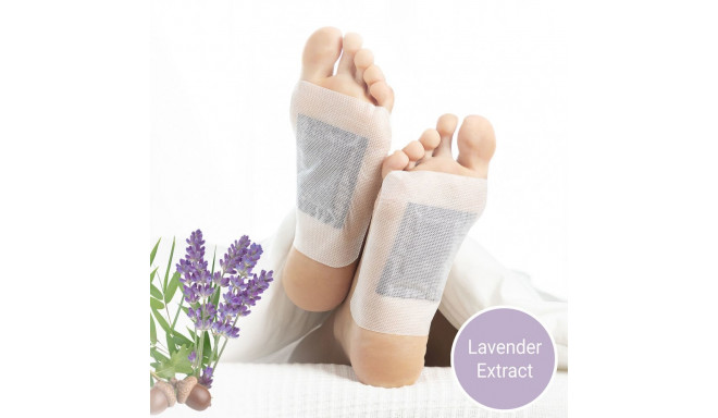 Детокс-Пластыри для Ног Lavender InnovaGoods 10 штук