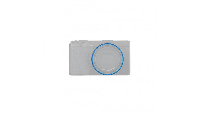 JJC RN GR3 BLUE Lens Decoration Ring for Ricoh GRIII