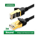 Cable F/FTP CAT7 with 2xRJ45 plugs 2m black NW107 UGREEN