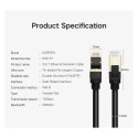 Cable F/FTP CAT7 with 2xRJ45 plugs 2m black NW107 UGREEN