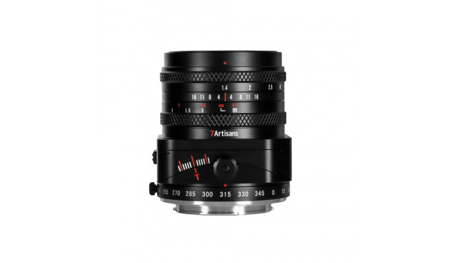 7Artisans 50mm f/1,4 Tilt Shift für MFT