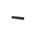 ARMAC Surge Protector Z5 1.5m 5x French outlets 10A cable organizer black