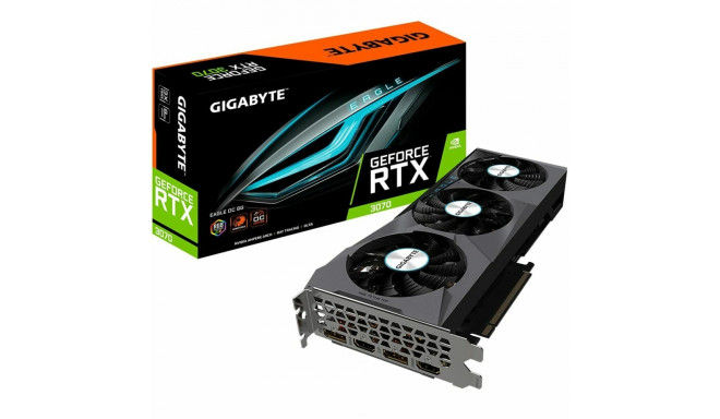 Gigabyte videokaart GeForce RTX 3070 EAGLE OC 8G (rev. 2.0) 8GB GDDR6