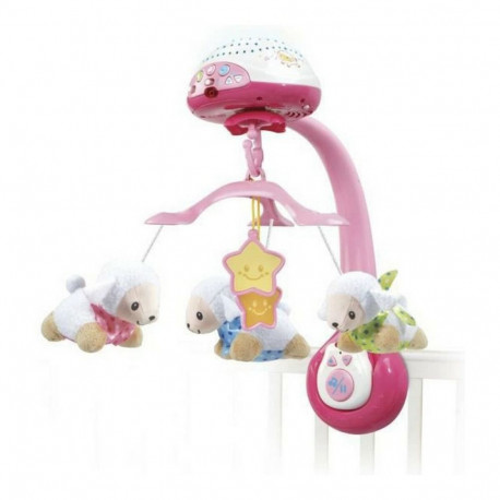 Beebide mänguasi Vtech Baby Sheep Count Roosa Plastmass Beebihäll