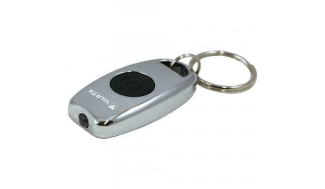 Atslēgu Piekariņš ar LED Lukturīti Varta Metal Key Chain Light 15 lm