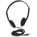 Manhattan Stereo On-Ear Headphones (3.5mm), Adjustable Split Headband, Foam Earpads, Speaker 80W max