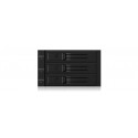 ICY BOX IB-563SSK 2x 5.25&quot; Storage drive tray Black