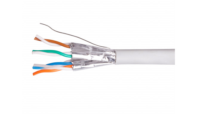 Equip Cat.6 U/UTP Installation Cable, LSZH, 100m