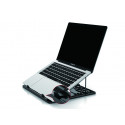 Conceptronic ERGO Laptop Cooling Stand Notebook stand Black 39.6 cm (15.6&quot;)