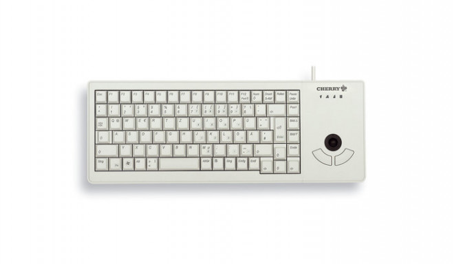 CHERRY XS Trackball keyboard USB QWERTY US English Grey