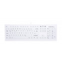 CHERRY AK-C8100F-U1-W/GE keyboard USB QWERTZ German White