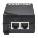 Intellinet Gigabit High-Power PoE+ Injector,1 x 30 W Port, IEEE 802.3at/af Compliant, Plastic Housin