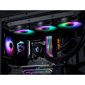 MSI MAG CORELIQUID 360R V2 Liquid CPU Cooler &#039;360mm Radiator, 3x 120mm ARGB PWM Fan, ARGB l