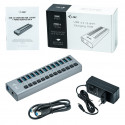 i-tec USB 3.0 Charging HUB 13port + Power Adapter 60 W