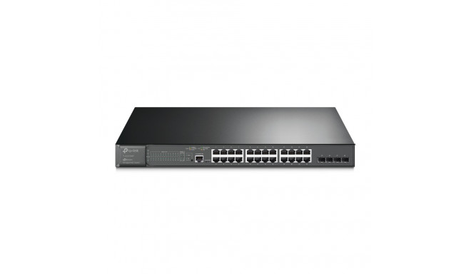 TP-Link JetStream 28-Port Gigabit L2 Managed Switch with 24-Port PoE+